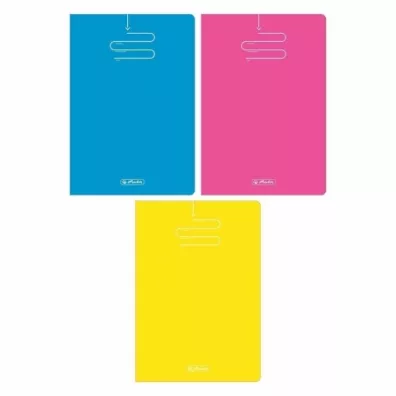 Herlitz Brulion klejony A5 Color Blocking kratka 96 kartek