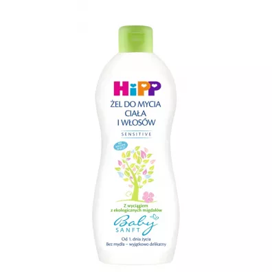 Hipp Babysanft �el do mycia cia�a i w�os�w, od 1. dnia �ycia 400 ml