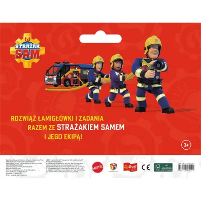Stra�ak Sam. Giga notes z naklejkami