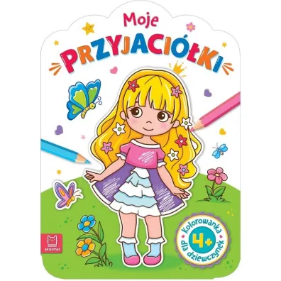 Kolorowanka dla dziewczynek. Moje przyjaci�ki