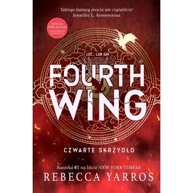 Fourth Wing. Czwarte Skrzyd�o. Empireum. Tom 1 (barwione brzegi)