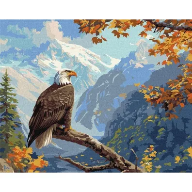 Ideyka Malowanie po numerach - Stra�nik szczytu 40x50cm