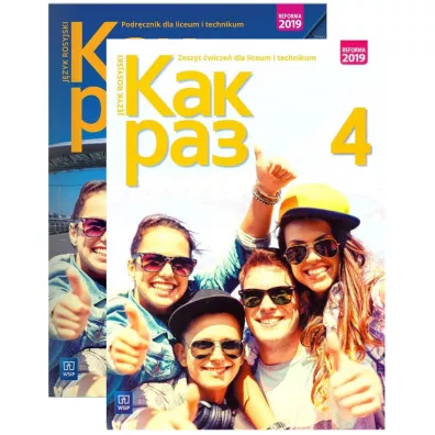 Pakiet Kak Raz 4. Jzyk rosyjski. Liceum i technikum. Podrcznik i zeszyt wicze - Olga Tatarchyk