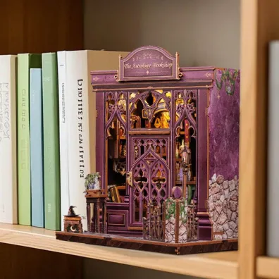 Puzzle Miniaturowy domek mini Book Nook Astrologia szcz�cia Habarri
