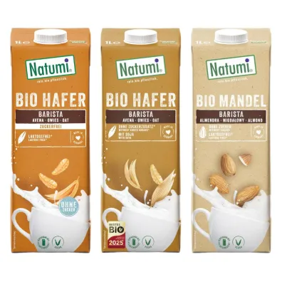 Natumi Nap�j barista bez dodatku cukru - mix smak�w Zestaw 3 x 1 l Bio