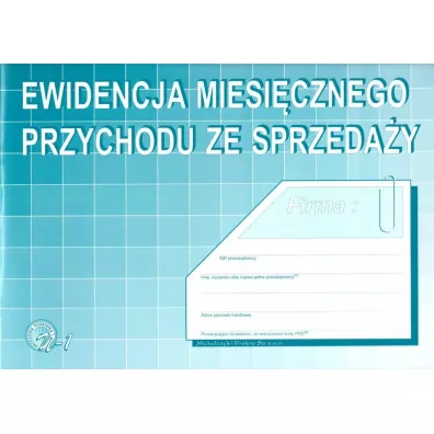 Michalczyk i Prokop Ewidencja miesi�cznego przychodu ze sprzeda�y N-1