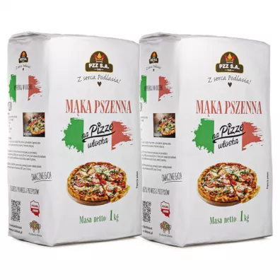 Pzz Mka pszenna na pizz wosk Typ OO Zestaw 2 kg