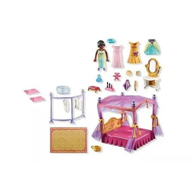 Princess Magic Playmobil Sypialnia ksi�niczek z garderob� 71847