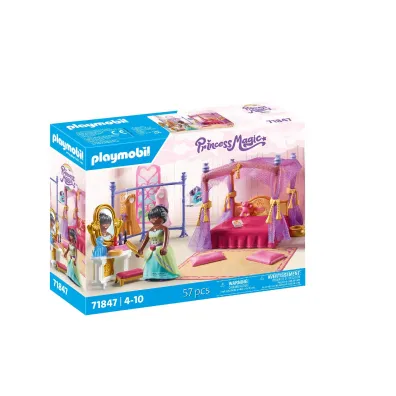 Princess Magic Playmobil Sypialnia ksi�niczek z garderob� 71847