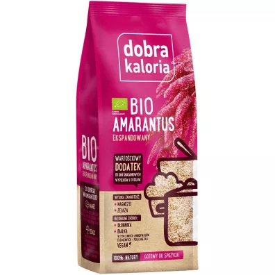 Dobra Kaloria Amarantus ekspandowany 120 g Bio