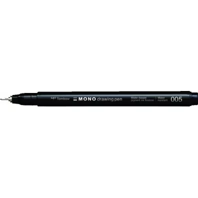 Tombow Cienkopis Mono drawing pen czarny 005 0.2mm