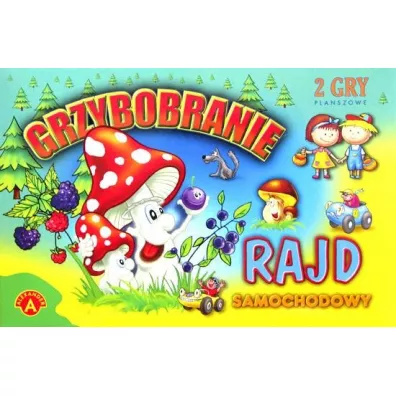 Grzybobranie. Rajd samochodowy