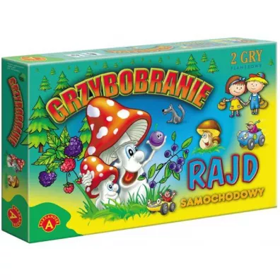 Grzybobranie. Rajd samochodowy