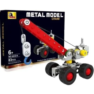 Klocki konstruktor metalowe 83el
