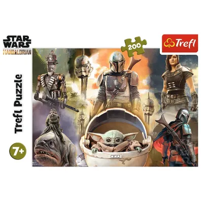 Puzzle 200 el. Gotowi do walki Star Wars Trefl
