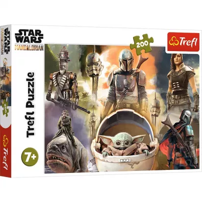 Puzzle 200 el. Gotowi do walki Star Wars Trefl