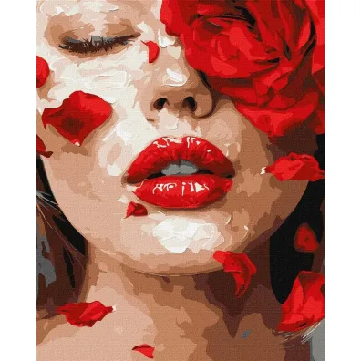Ideyka Malowanie po numerach - P�atki r� 40x50cm