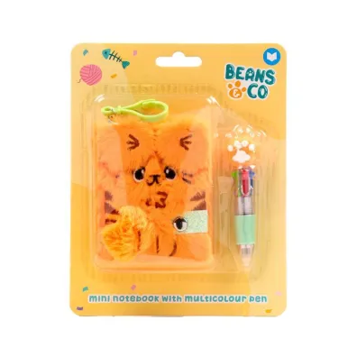 Puckator Notes pluszowy z d�ugopisem Beans & Co MEMOS10