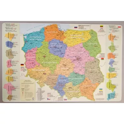 Zachem Podk�adka Mapa Administracyjna Polski