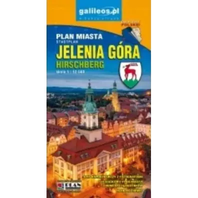 Plan miasta - Jelenia Gra 1:12 500
