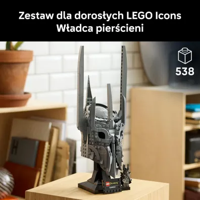 LEGO Icons W�adca pier�cieni: He�m Saurona 11373