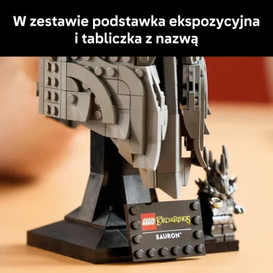 LEGO Icons W�adca pier�cieni: He�m Saurona 11373