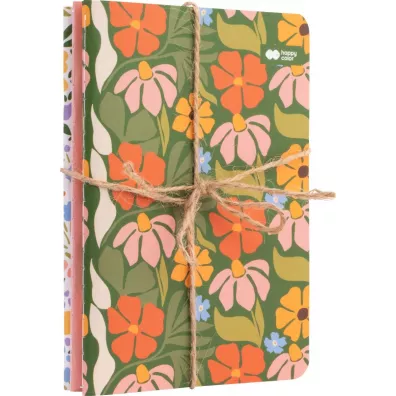 Notes szyty A6/32K Bloom boho (3szt) HAPPY COLOR