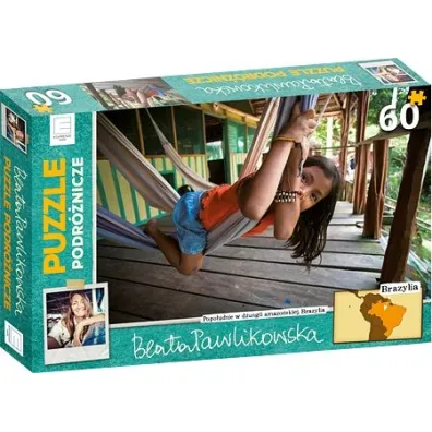 Puzzle 60 el. Brazylia. Beata Pawlikowska Edipresse Ksi��ki - Beata Pawlikowska