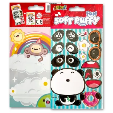 Penmate Naklejki puffy Fun with Panda