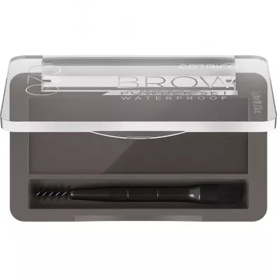 Catrice Brow Powder Set Waterproof wodoodporny puder do brwi + aplikator 020 4 g