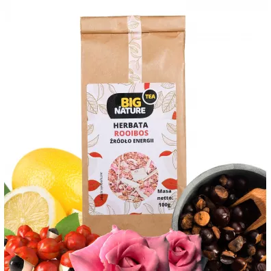 Big Nature Herbata rooibos rdo Energii 100 g