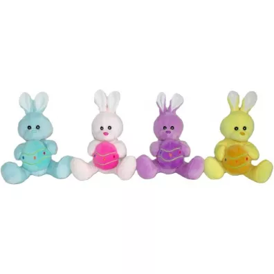 Zaj�c kr�liczek z jajkiem 15cm MIX Sun-Day