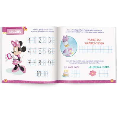 Disney uczy Minnie Elementarz przedszkolaka 5 lat UEP-9307