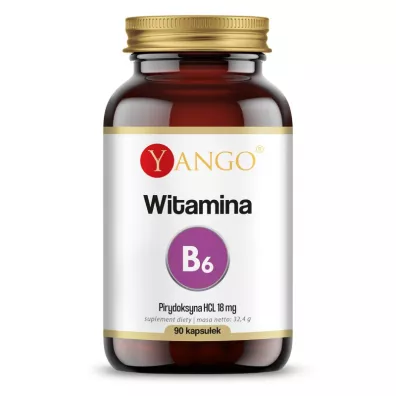 Yango Witamina B6 Suplement diety 90 kaps.