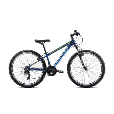 Romet Rower g�rski RAMBLER R6.1 ciemnoniebiesko-limonkowy 19 L