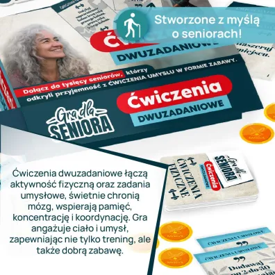 GRA DLA SENIORA �WICZENIA DWUZDANIOWE Kangur