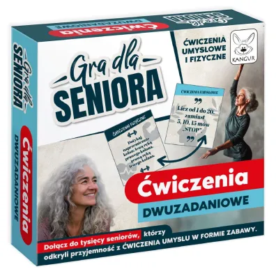 GRA DLA SENIORA �WICZENIA DWUZDANIOWE Kangur