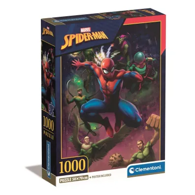 Puzzle 1000 el. Compact Spiderman Clementoni