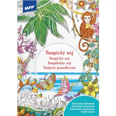 Kolorowanka antysresowa Tropikalny Raj