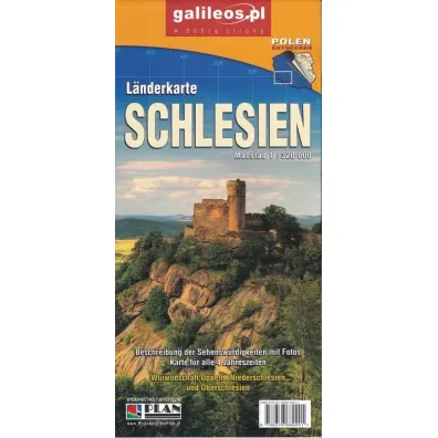 Mapa - Landerkarte Schlesien 1:320 000