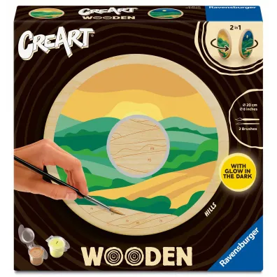 Ravensburger CreArt Wooden: Krajobraz 20cm