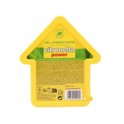 La Casa de los Aromas Citronella Power od�wie�acz w �elu o zapachu Trawy Cytrynowej 100 g