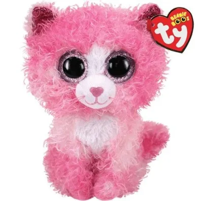 Beanie Boos Reagan. R�owy kot 25 cm Ty