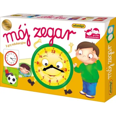 M�j zegar. 3 gry edukacyjne Adamigo