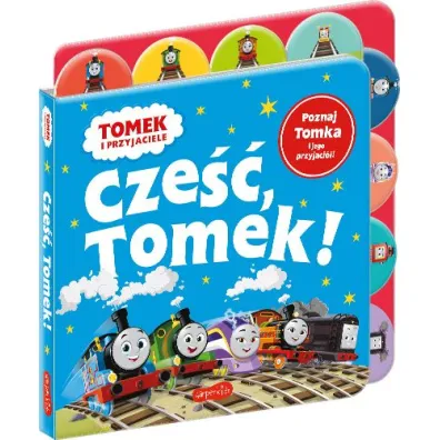 Cze��, Tomek! Tomek i przyjaciele. Ksi��ka z registrami