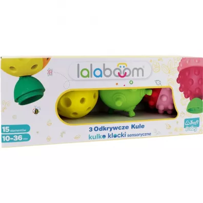 Lalaboom. 3 Odkrywcze Kule Trefl