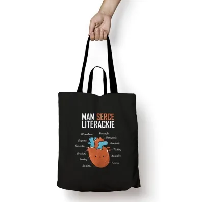 Molom Torba bawe�niana Mam serce literackie