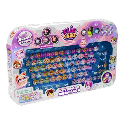Klawiatura do kolekcjonowania Keyboard Mega Pack Clickeez Bubble Pops seria 3