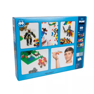 Plus-Plus klocki. Naucz si� budowa�. Super zestaw Basic. 1200 element�w