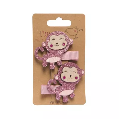 Coralico Klipsy z ma�pkami 2 szt.